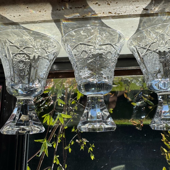 Crystal Glasses goblets - Picture 3 of 3